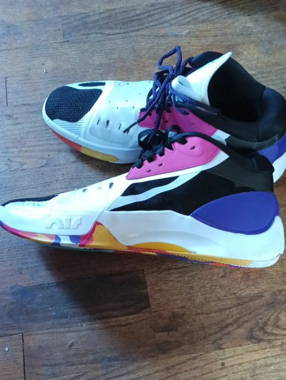 Jordan Zoom Seperate White Multi Shoes